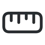 Ruler SVG Icon